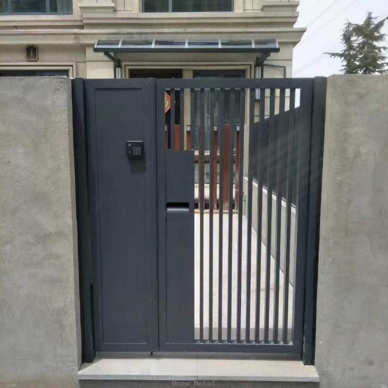 Aluminium assembly-type gate
