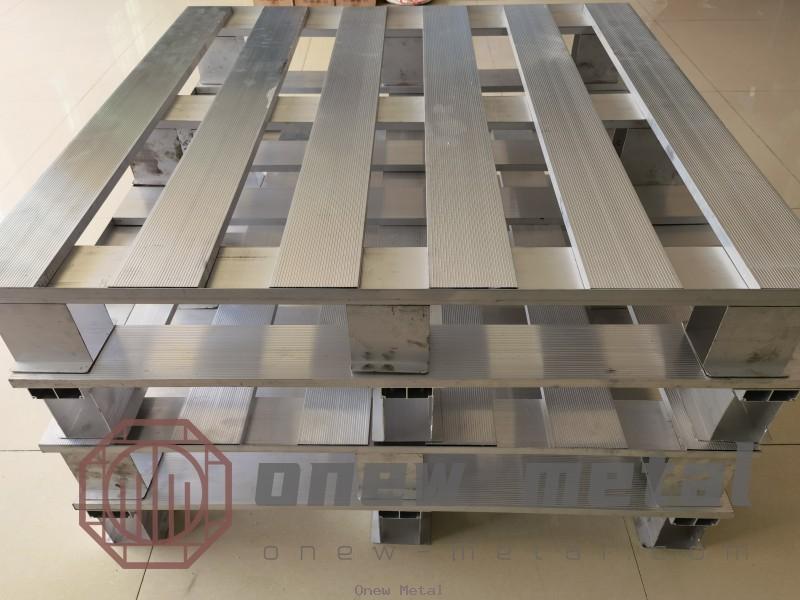 Aluminium pallet new design