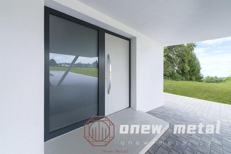 aluminium glass door